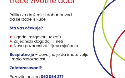 “Nisam ni znao koliko su mi ovakvi susreti potrebni. Družiti se s drugima daje mi novu energiju.” – Jusuf, 77 godina